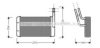 AVA QUALITY COOLING FD6132 Heat Exchanger, interior heating